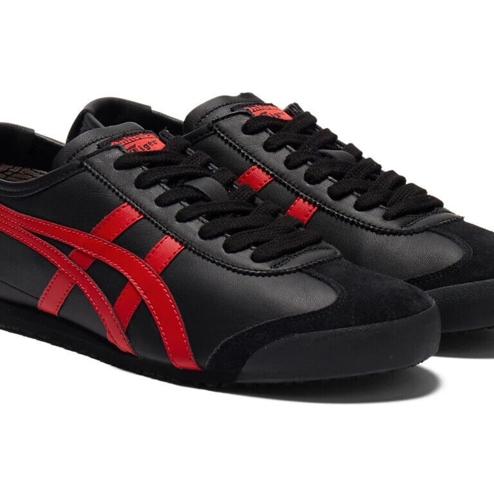 Onitsuka tiger Mexico 66 BLACK CLASSIC RED  for UNISEX from   model